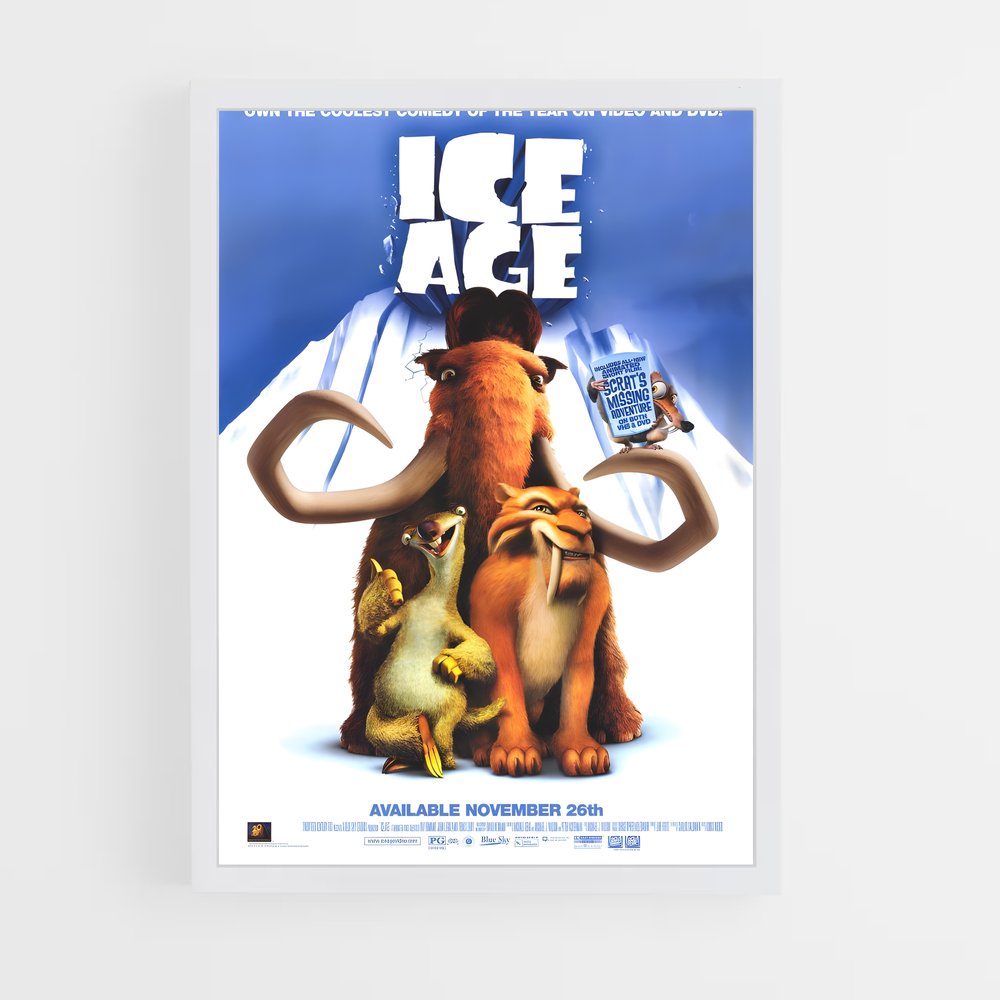ap-ice age-1 cadre Blanc