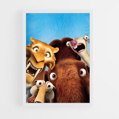 ap-ice age-2 cadre Blanc