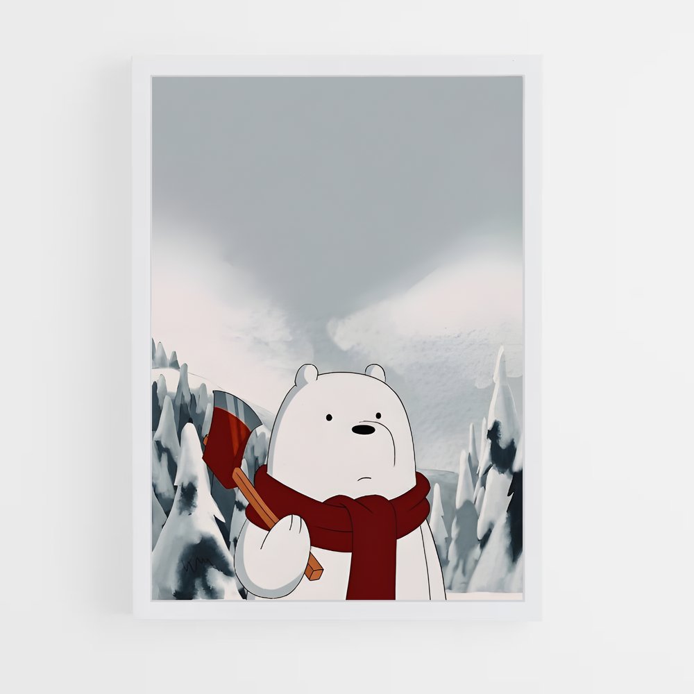 ap-ice bear-3 cadre Blanc