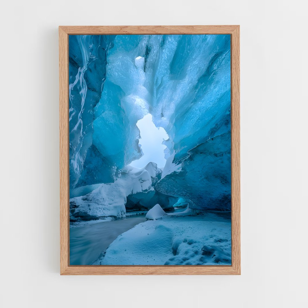 ap-ice cave-1 cadre Bois clair