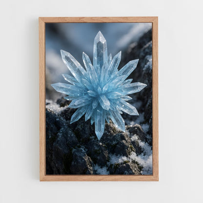 ap-ice crystals-2 cadre Bois clair