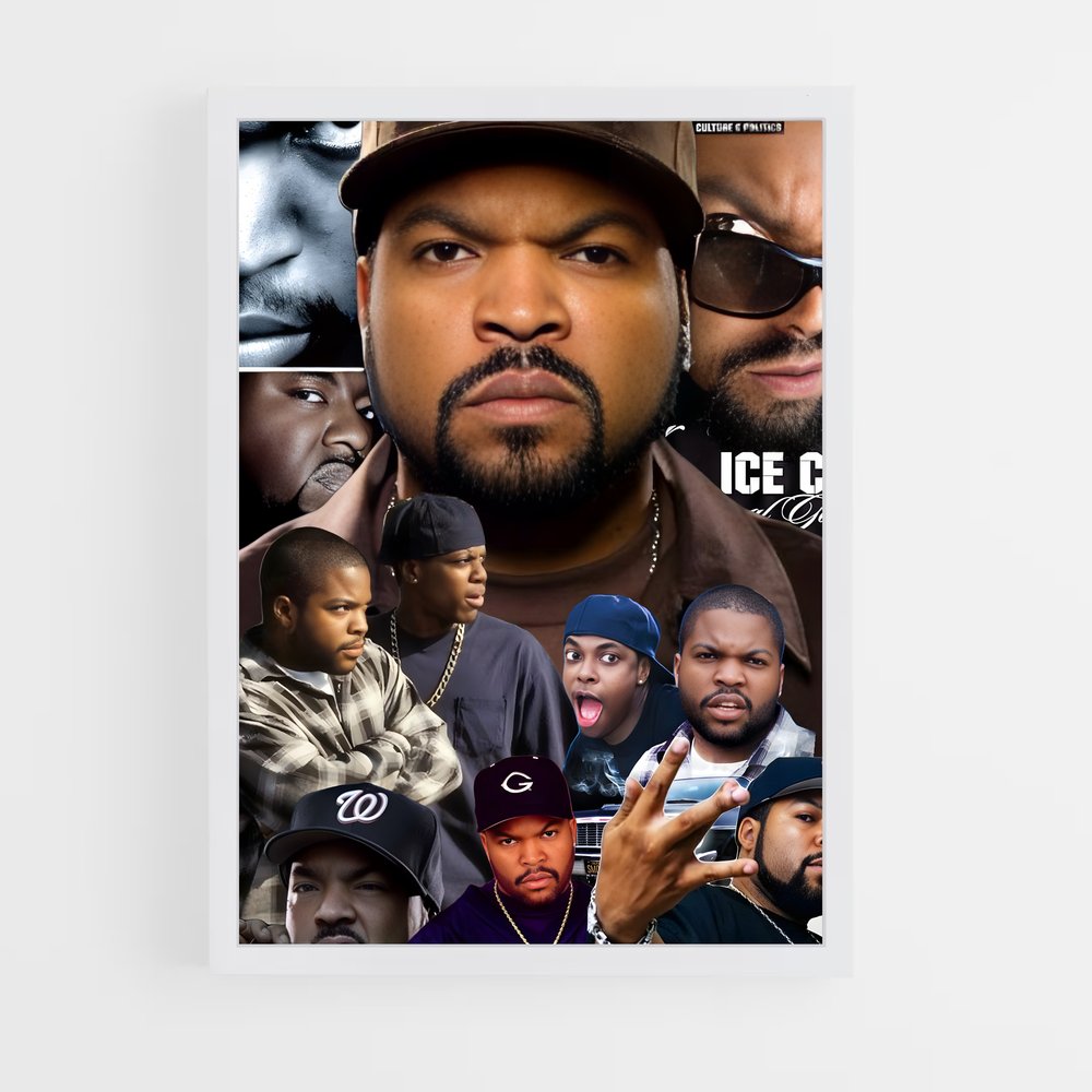 ap-ice cube-10 cadre Blanc