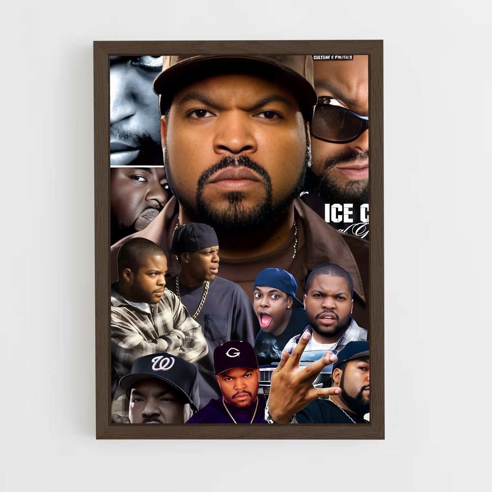 ap-ice cube-10 cadre Bois foncé