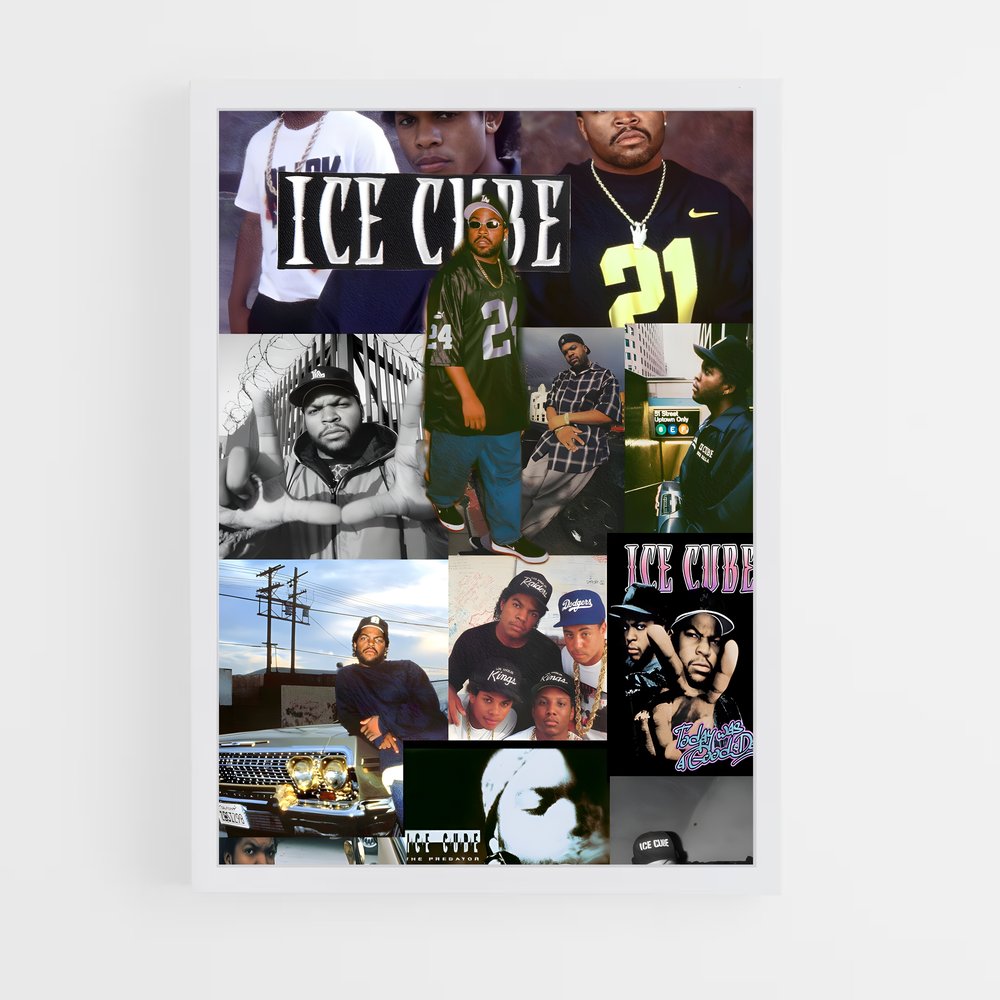 ap-ice cube-2 cadre Blanc