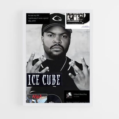 ap-ice cube-3 cadre Blanc