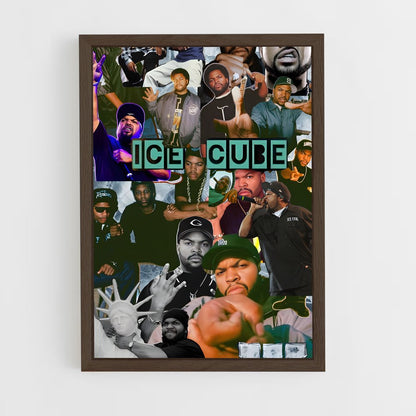 ap-ice cube-7 cadre Bois foncé