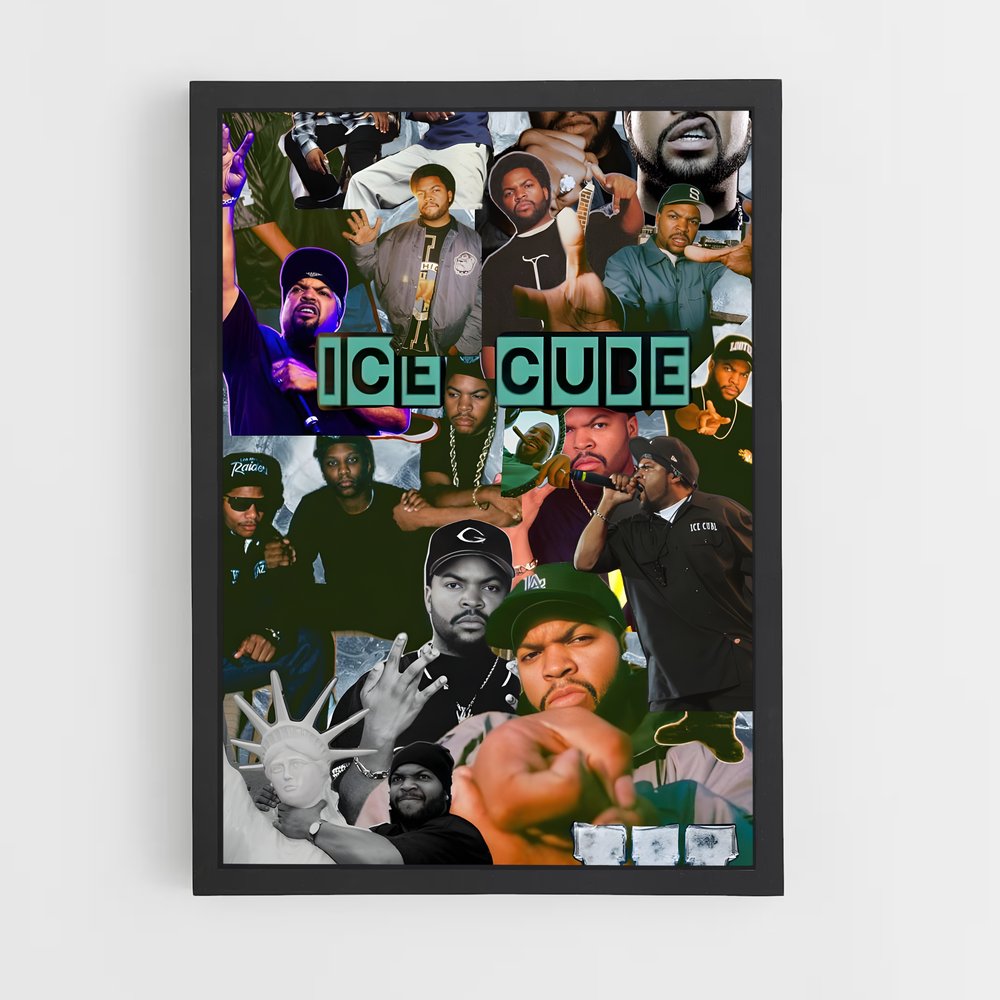 ap-ice cube-7 cadre Noir