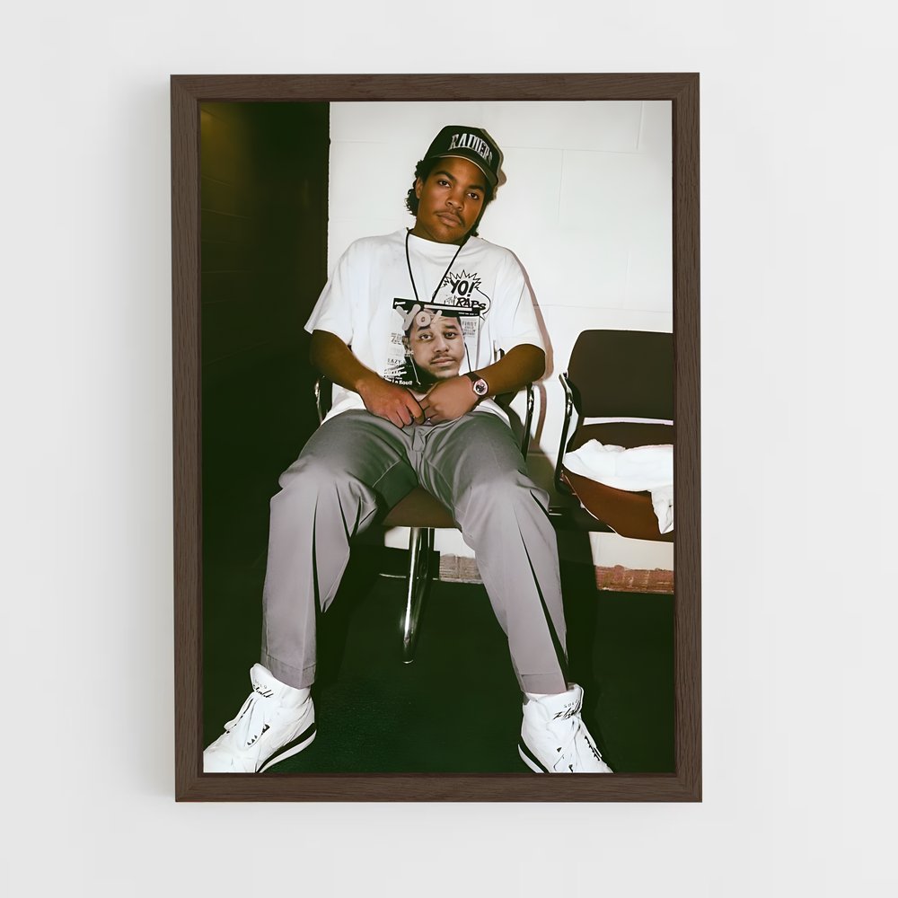 ap-ice cube-9 cadre Bois foncé
