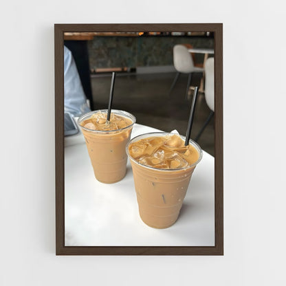 ap-iced coffee-3 cadre Bois foncé