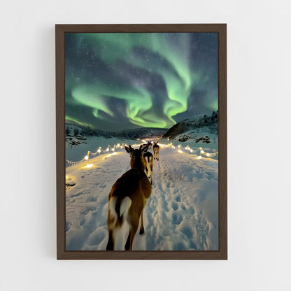 ap-iceland aurora-4 cadre Bois foncé