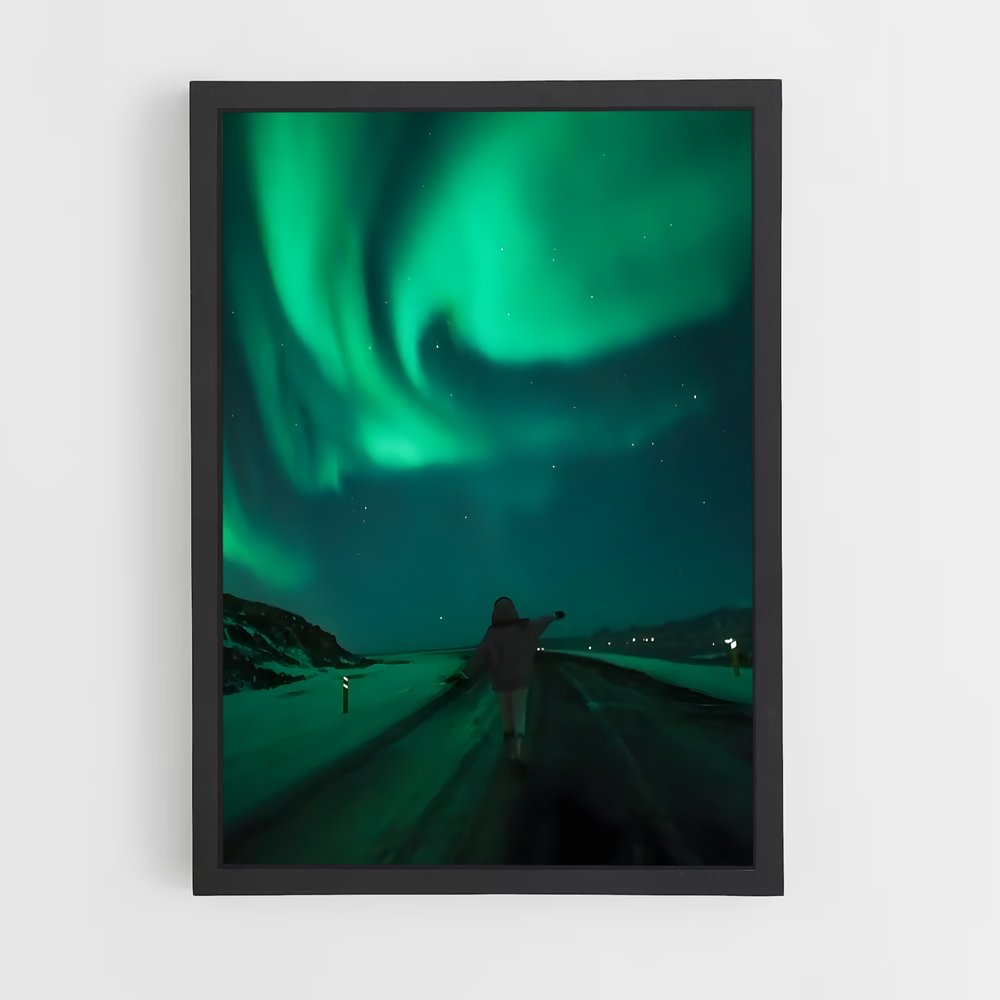 ap-iceland aurora-7 cadre Noir