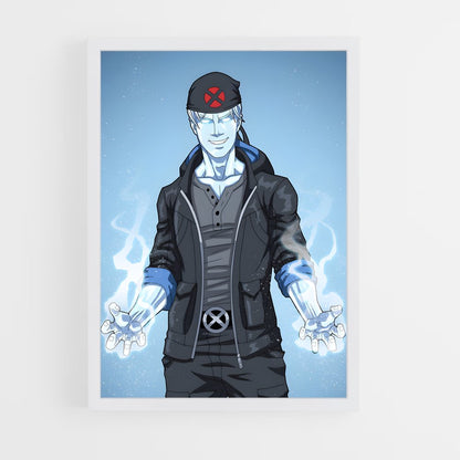 ap-iceman x-men-3 cadre Blanc