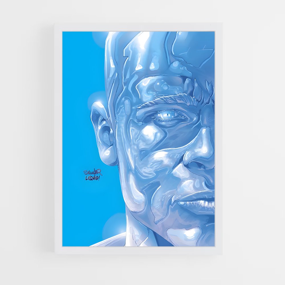 ap-iceman x-men-7 cadre Blanc
