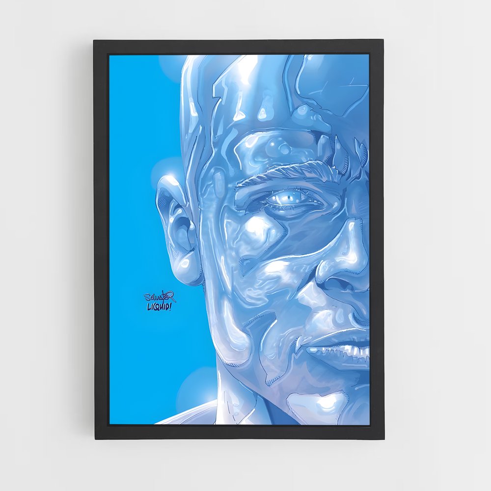 ap-iceman x-men-7 cadre Noir