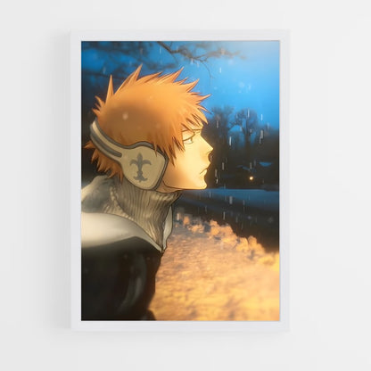 ap-ichigo kurosaki-7 cadre Blanc