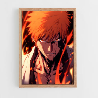 ap-ichigo kurosaki-9 cadre Bois clair