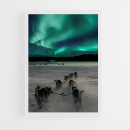 ap-iditarod-1 cadre Blanc