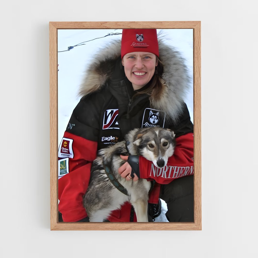 ap-iditarod-4 cadre Bois clair