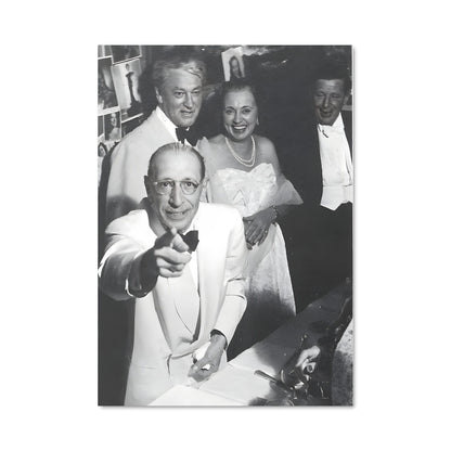 Poster Stravinsky en Tuxedo