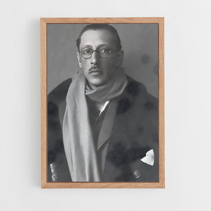 ap-igor stravinsky-1 cadre Bois clair