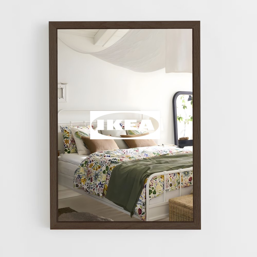 ap-ikea-3 cadre Bois foncé