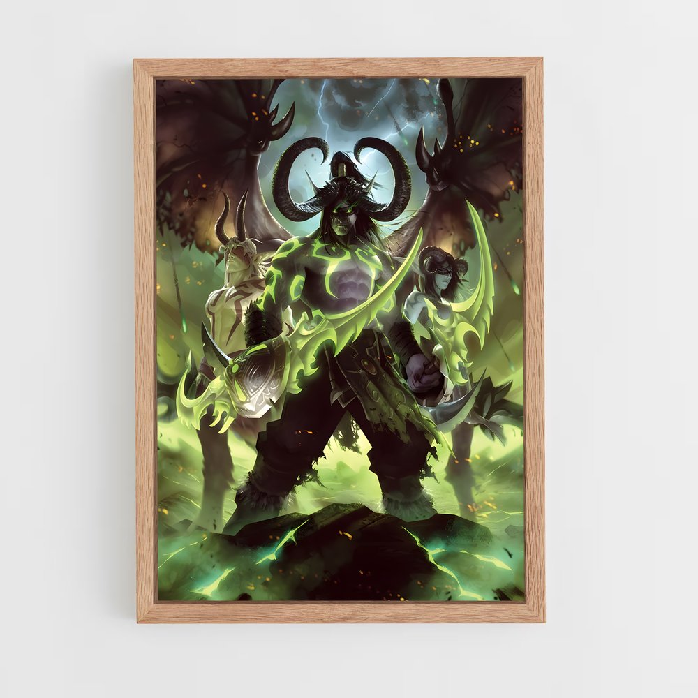 ap-illidan-11 cadre Bois clair