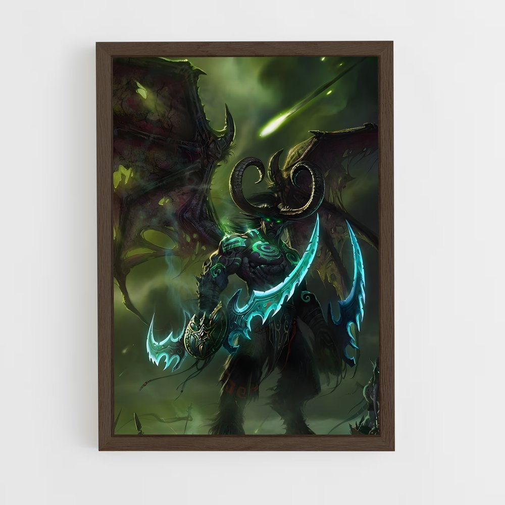 ap-illidan-4 cadre Bois foncé