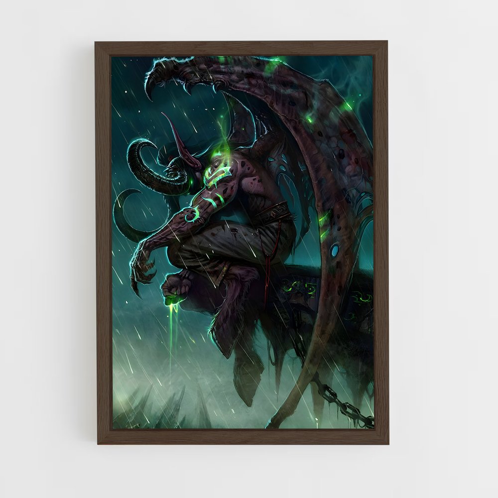 ap-illidan-9 cadre Bois foncé