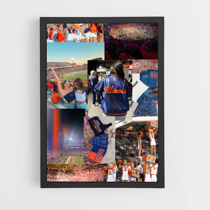 ap-illinois fighting illini-5 cadre Noir