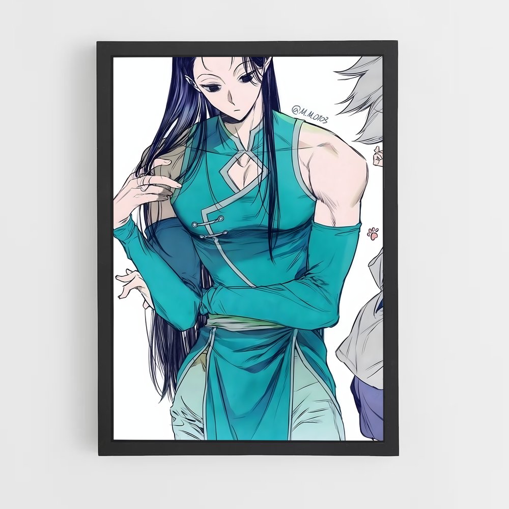 ap-illumi zoldyck-1 cadre Noir