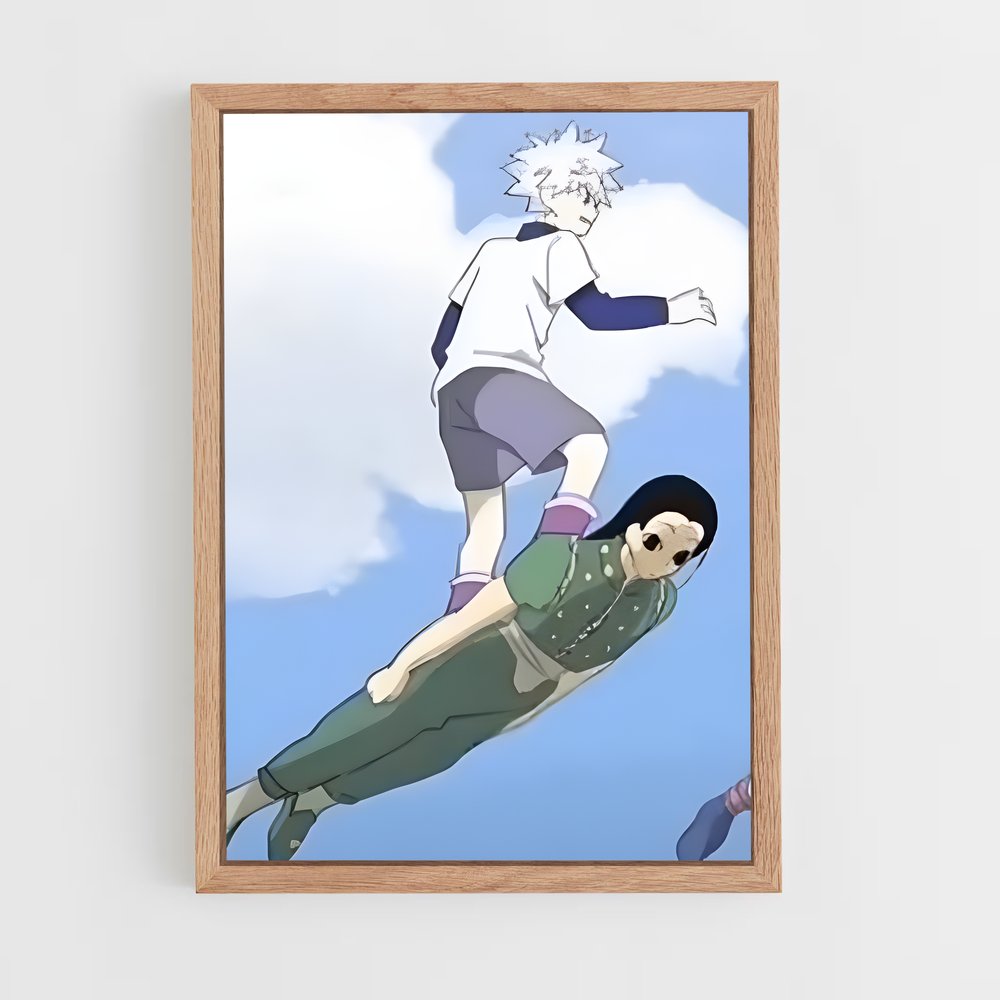 ap-illumi zoldyck-4 cadre Bois clair
