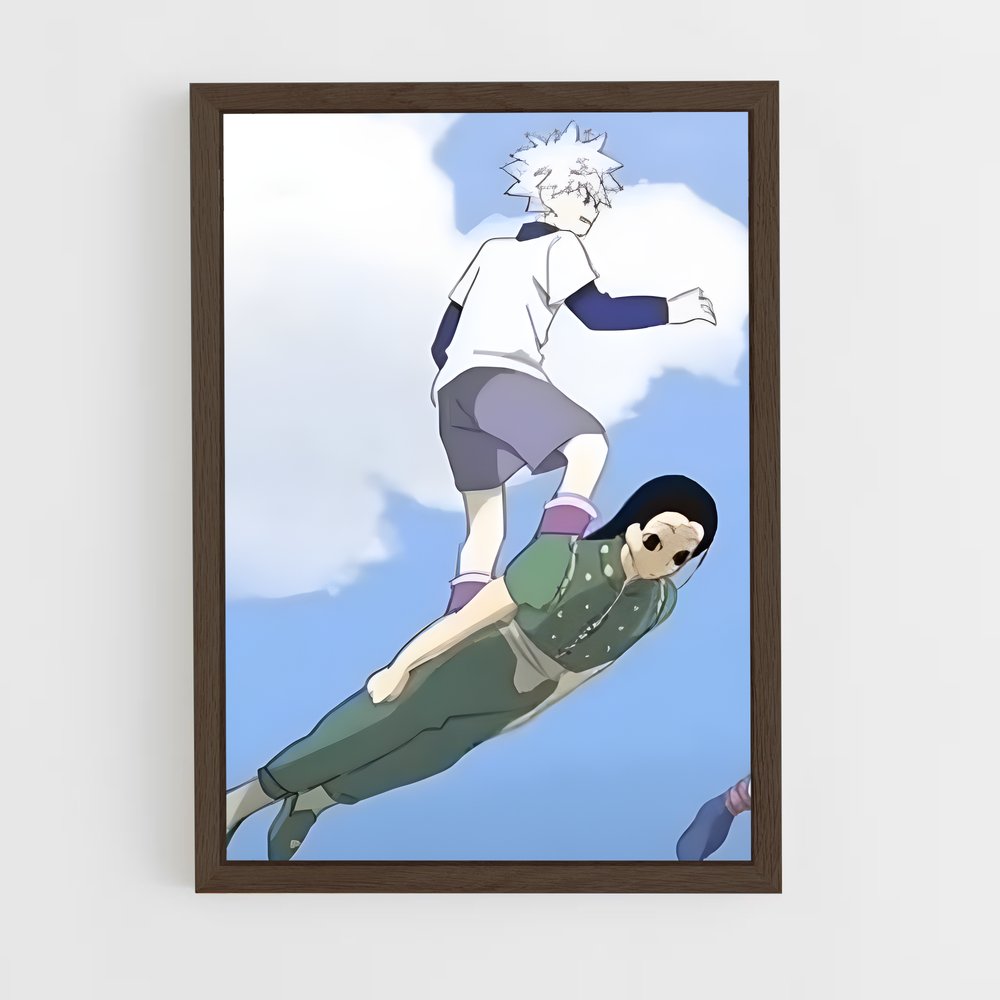 ap-illumi zoldyck-4 cadre Bois foncé