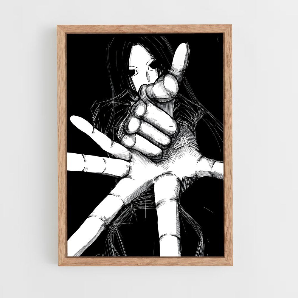 ap-illumi zoldyck-5 cadre Bois clair