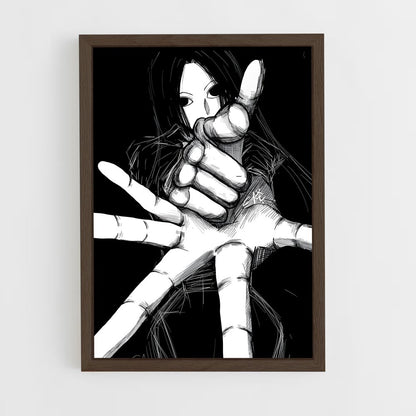 ap-illumi zoldyck-5 cadre Bois foncé