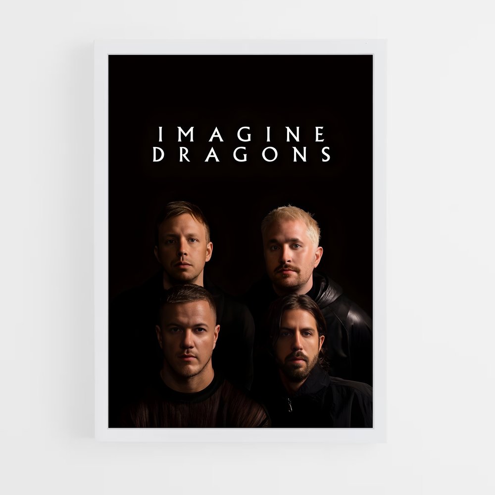 ap-imagine dragons-3 cadre Blanc