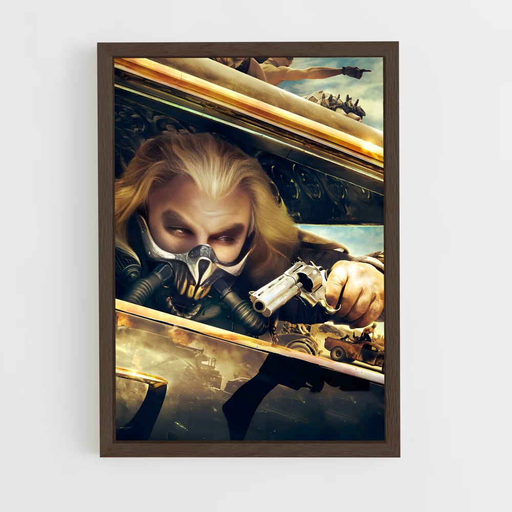 ap-immortan joe-2 cadre Bois foncé