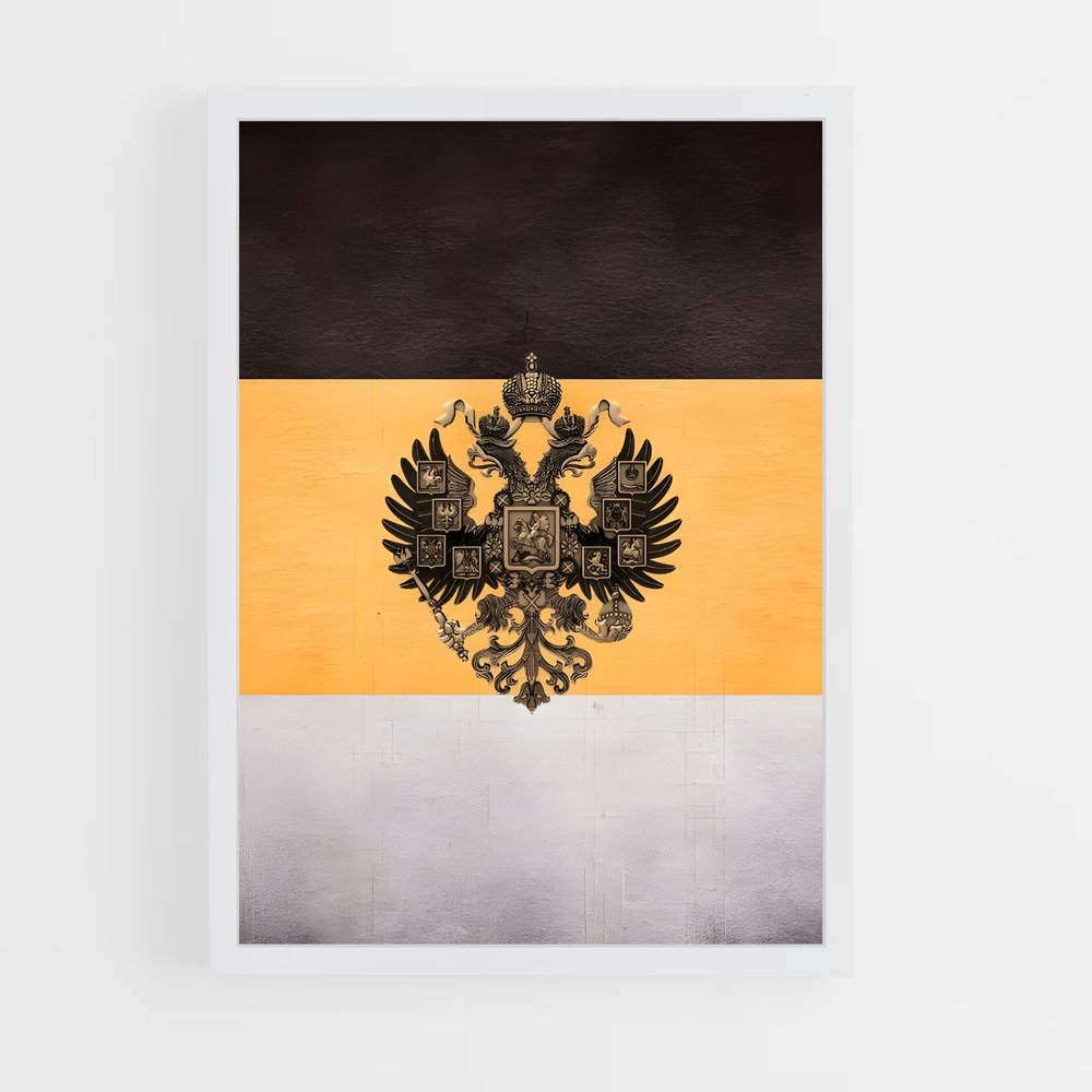 ap-imperial russia flag-4 cadre Blanc