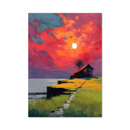 Poster Crépuscule Éthéré