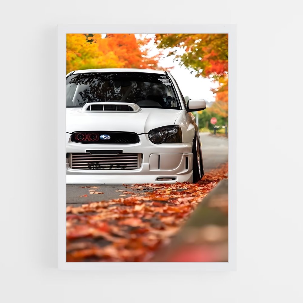 ap-impreza wrx sti-2 cadre Blanc