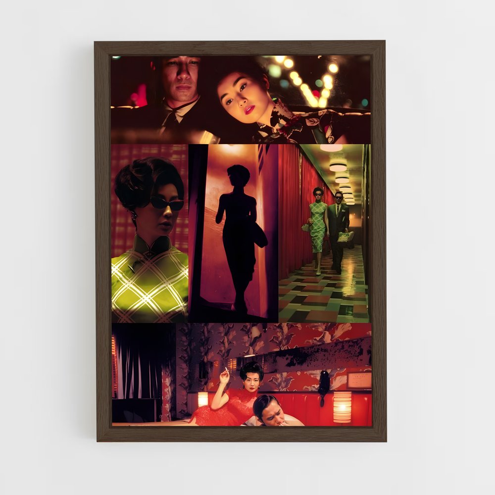 ap-in the mood for love-3 cadre Bois foncé