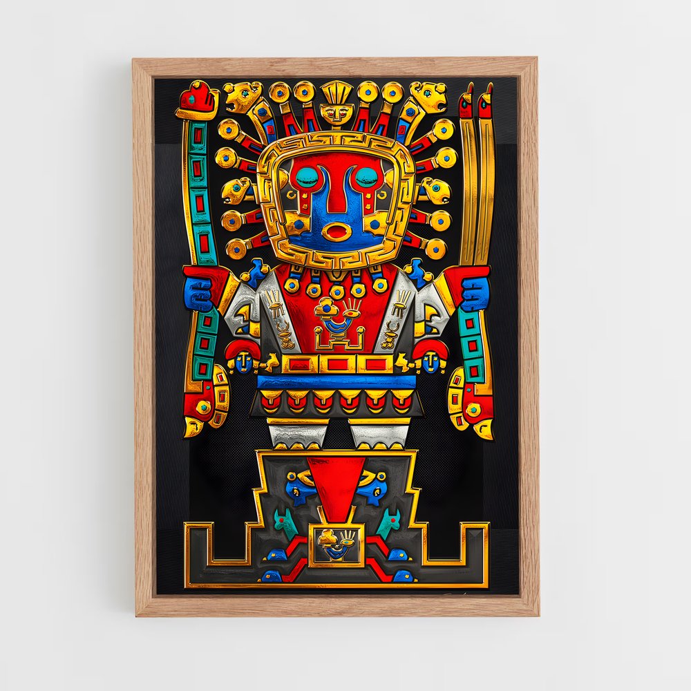 ap-inca empire-4 cadre Bois clair