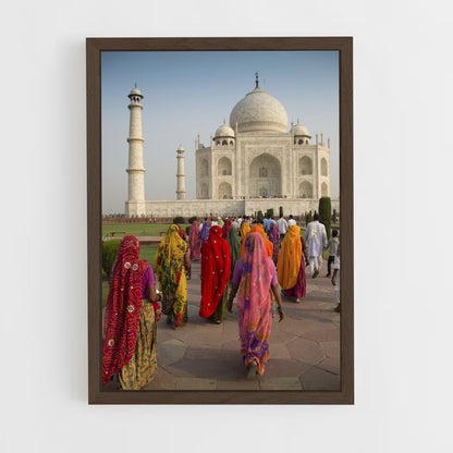 ap-india-6 cadre Bois foncé