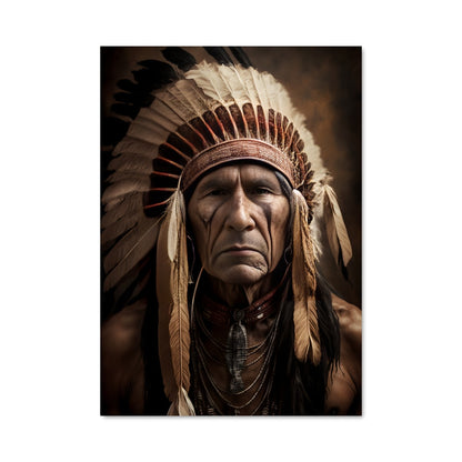 Poster Indian chief 3614