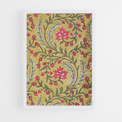 ap-indian patterns-4 cadre Blanc