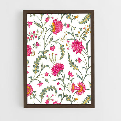 ap-indian patterns-6 cadre Bois foncé
