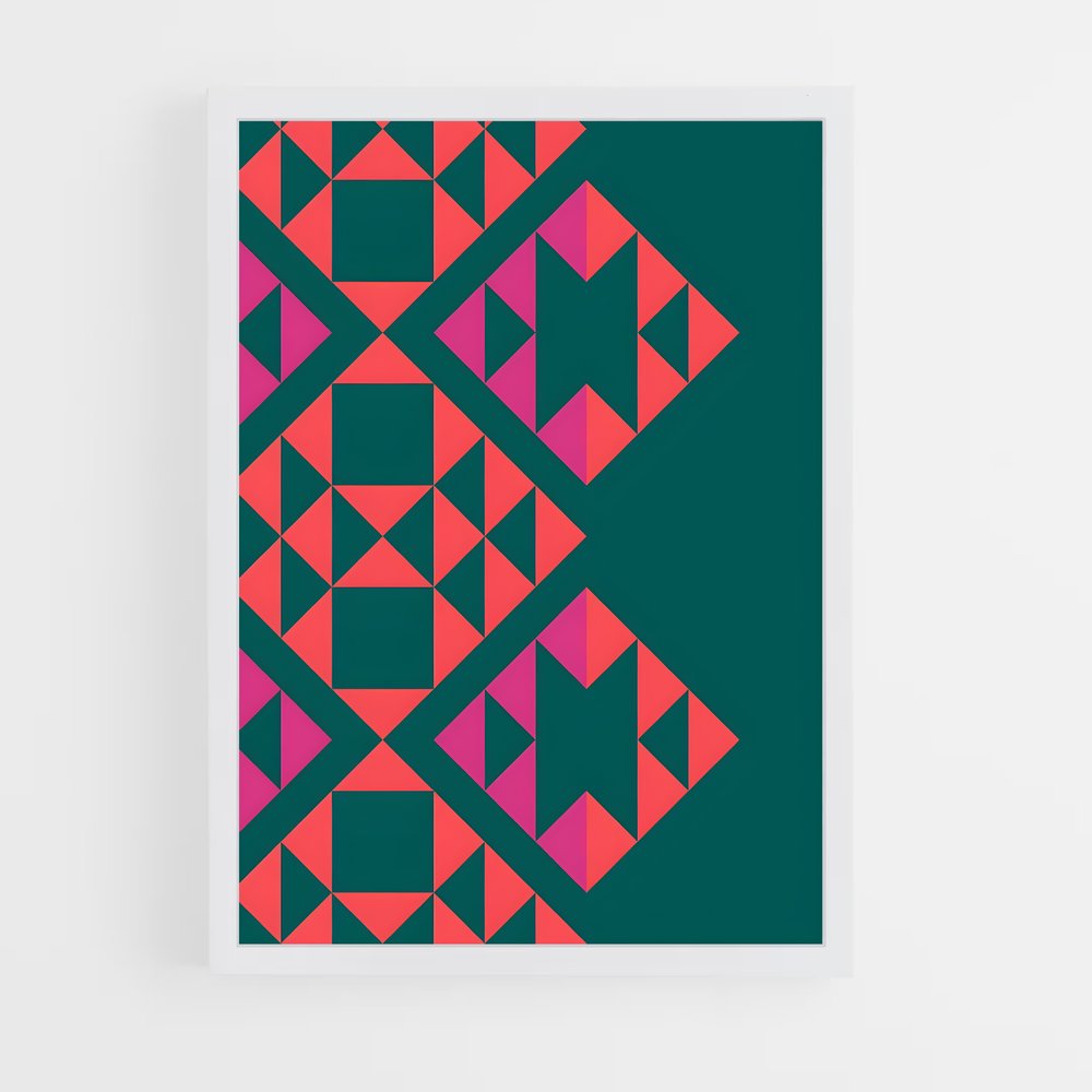 ap-indian patterns-7 cadre Blanc