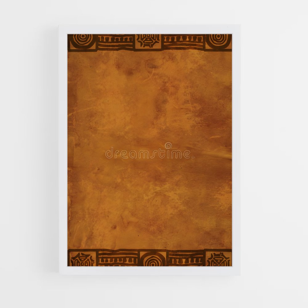 ap-indian patterns-8 cadre Blanc