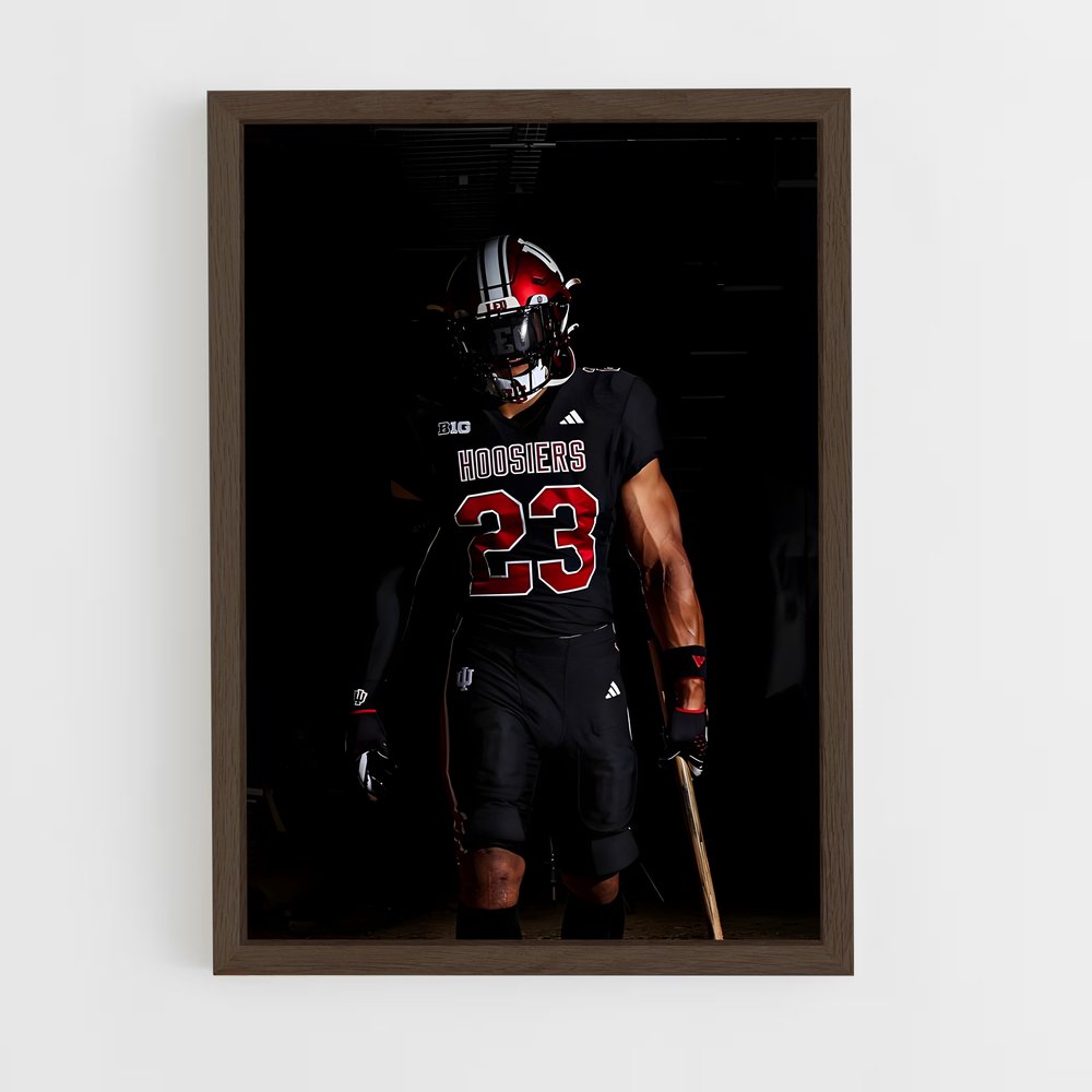 ap-indiana hoosiers-3 cadre Bois foncé