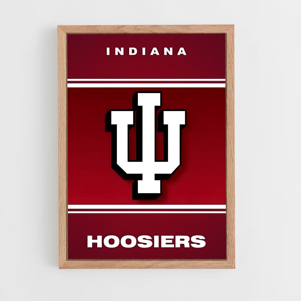 ap-indiana hoosiers-5 cadre Bois clair