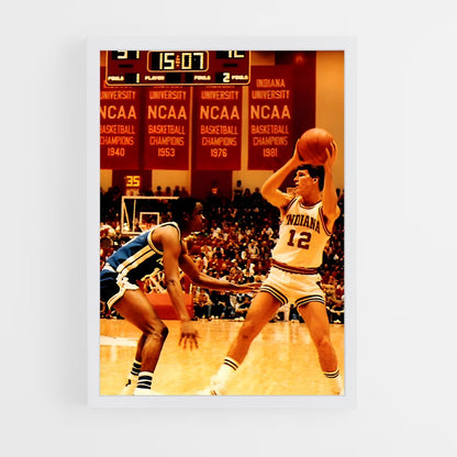 ap-indiana hoosiers-6 cadre Blanc